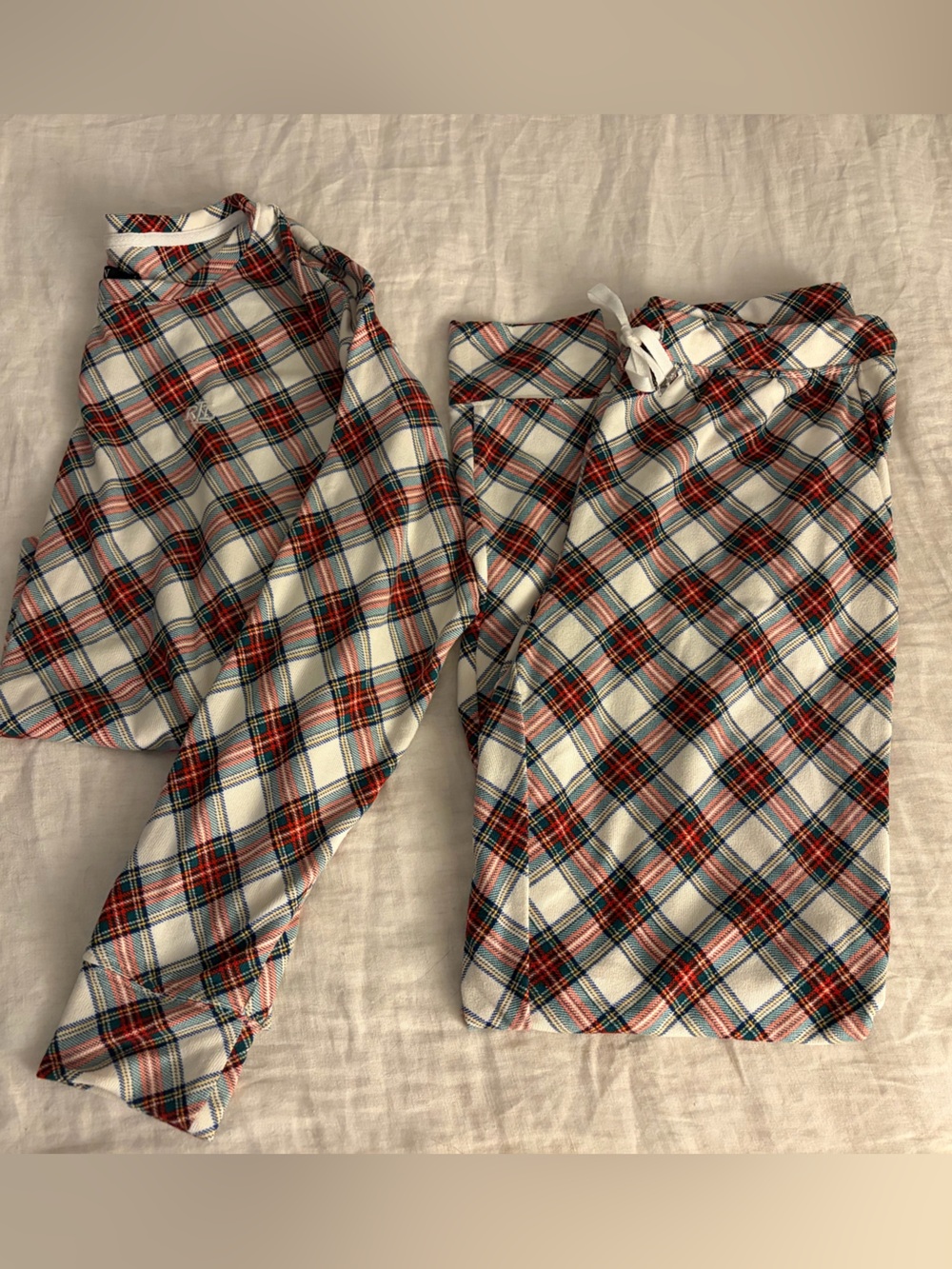 Women’s Lauren Ralph Lauren Plaid  Pajama Set